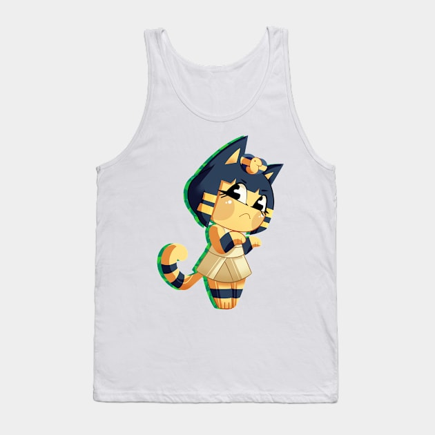 Ankha. Tank Top by scribblekisses